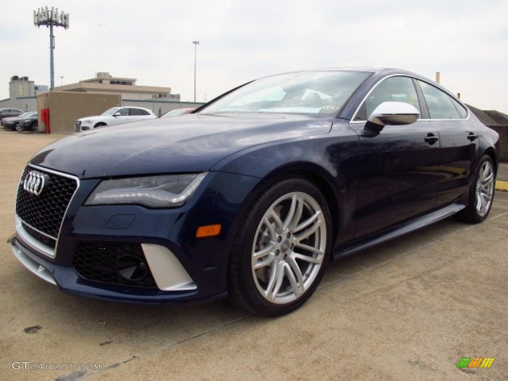 Estoril Blue Crystal 2014 Audi RS 7 4.0 TFSI quattro Exterior Photo #90373545