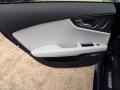 Lunar Silver Valcona Leather w/Honeycomb Stitching Door Panel Photo for 2014 Audi RS 7 #90373748
