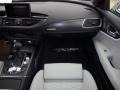 Lunar Silver Valcona Leather w/Honeycomb Stitching Dashboard Photo for 2014 Audi RS 7 #90373811
