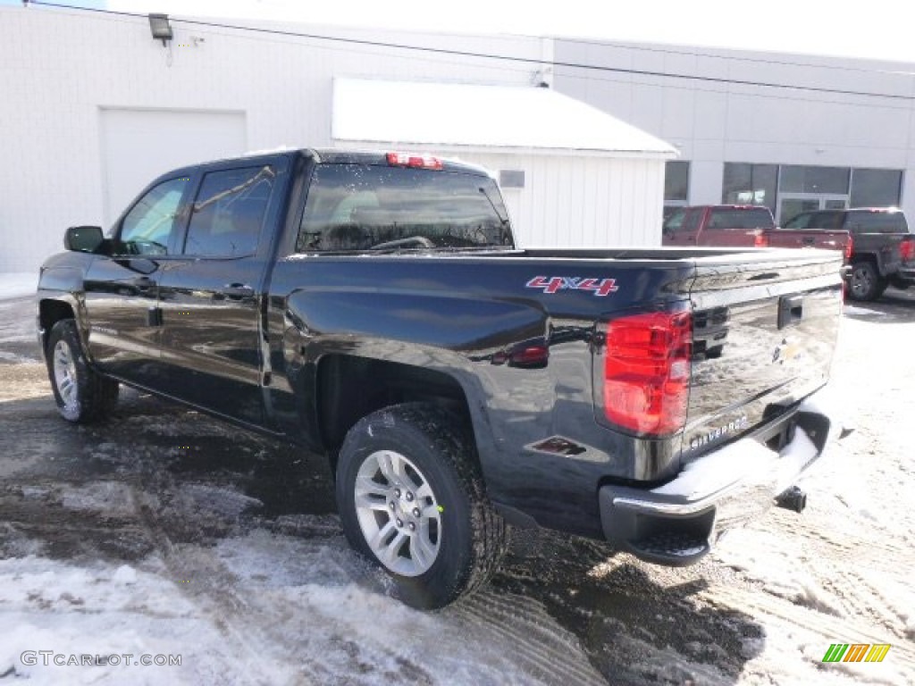 2014 Silverado 1500 LT Crew Cab 4x4 - Black / Jet Black photo #6