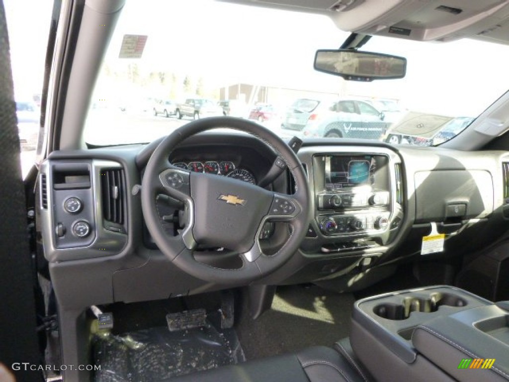 2014 Silverado 1500 LT Crew Cab 4x4 - Black / Jet Black photo #11