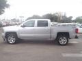 2014 Silver Ice Metallic Chevrolet Silverado 1500 LTZ Z71 Crew Cab 4x4  photo #4