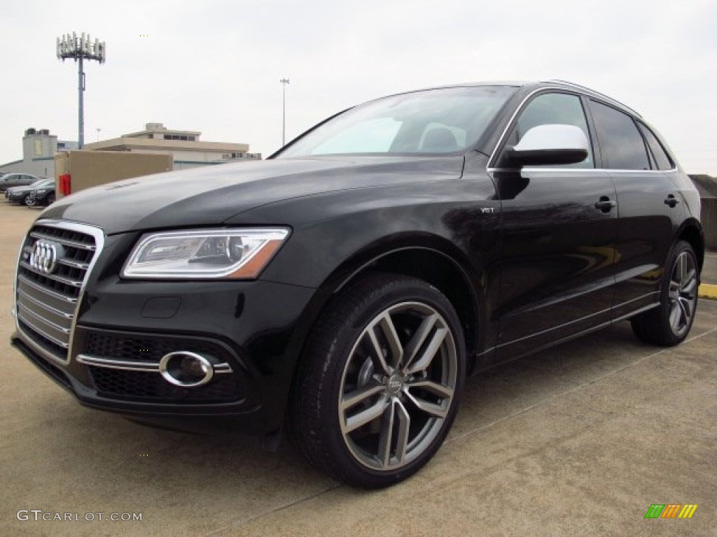 2014 SQ5 Prestige 3.0 TFSI quattro - Moonlight Blue Metallic / Black photo #5