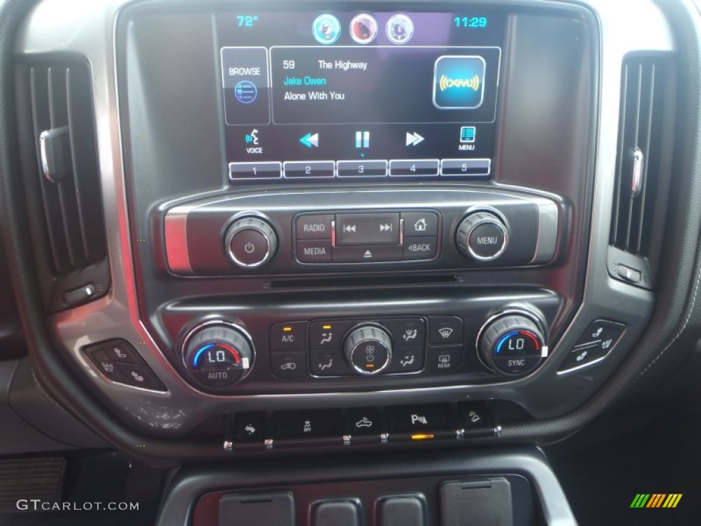 2014 Silverado 1500 LTZ Z71 Crew Cab 4x4 - Silver Ice Metallic / Jet Black photo #20