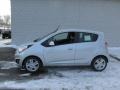 2014 Silver Ice Chevrolet Spark LS  photo #2