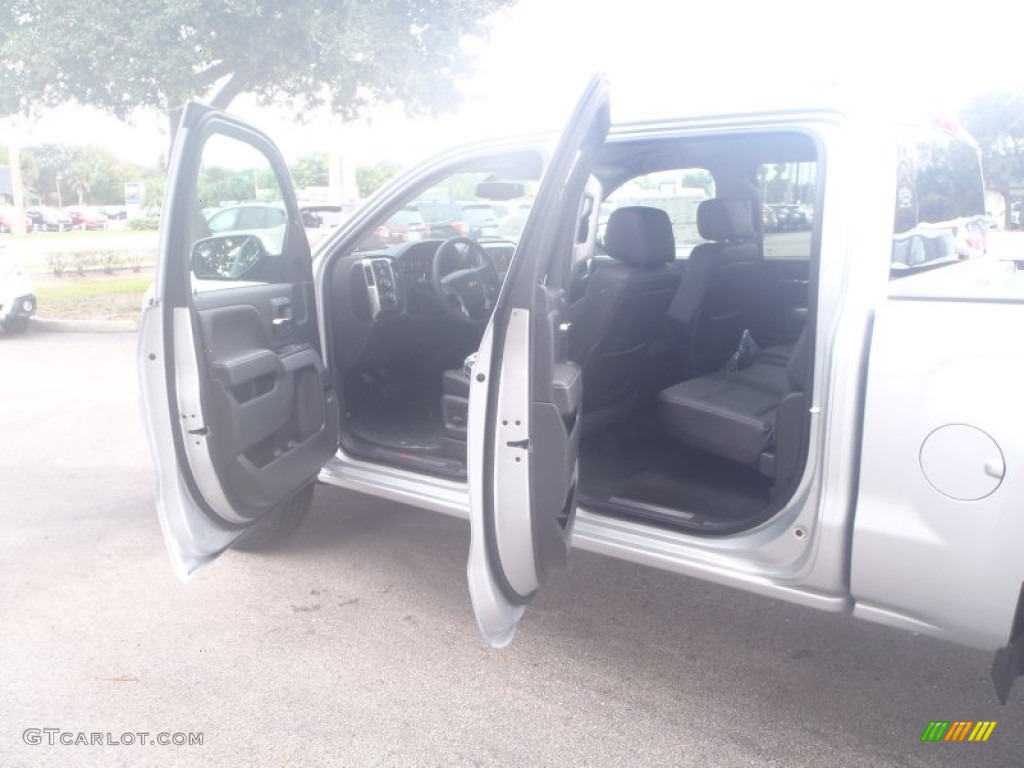 2014 Silverado 1500 LTZ Z71 Crew Cab 4x4 - Silver Ice Metallic / Jet Black photo #26