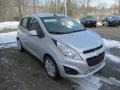 2014 Silver Ice Chevrolet Spark LS  photo #7