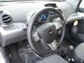2014 Chevrolet Spark Silver/Silver Interior Steering Wheel Photo