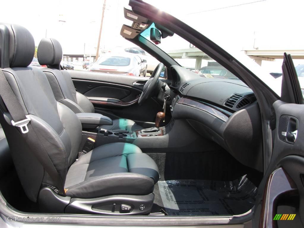 2006 3 Series 325i Convertible - Silver Grey Metallic / Black photo #18