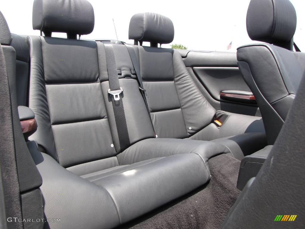 2006 3 Series 325i Convertible - Silver Grey Metallic / Black photo #19