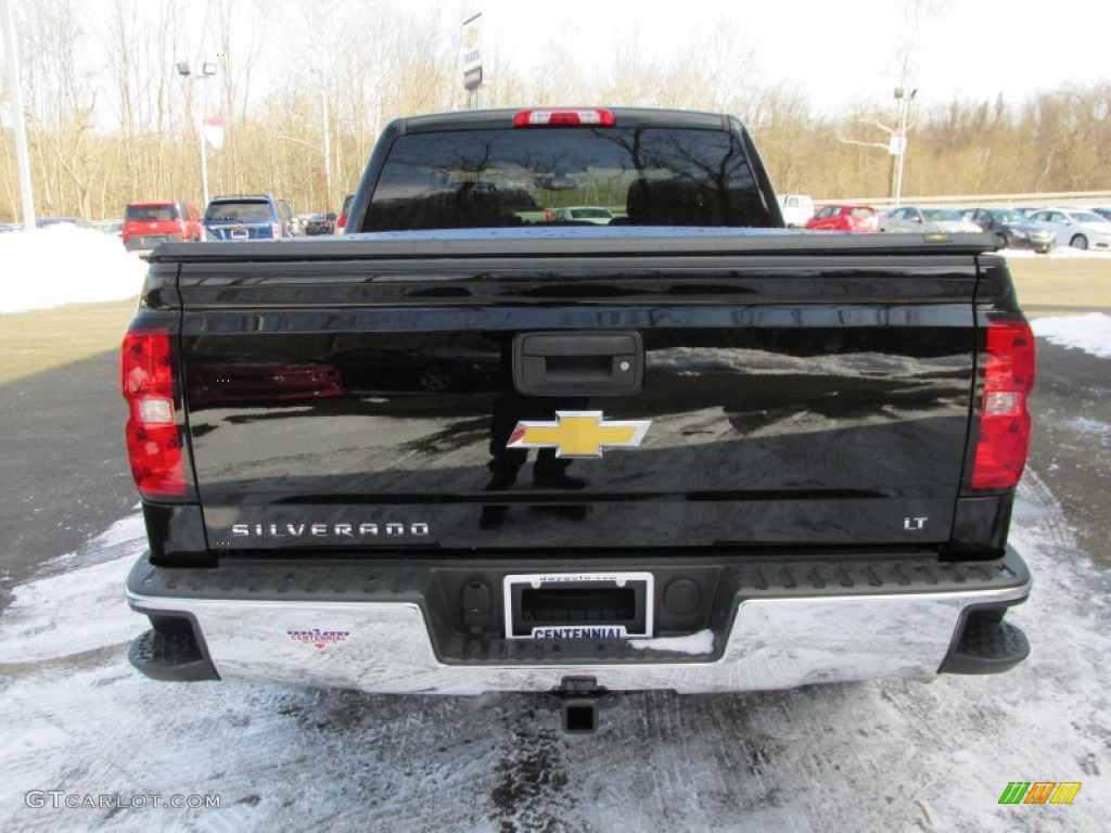 2014 Silverado 1500 LT Crew Cab 4x4 - Black / Jet Black photo #5