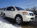 Blizzard White - Armada Platinum 4WD Photo No. 3