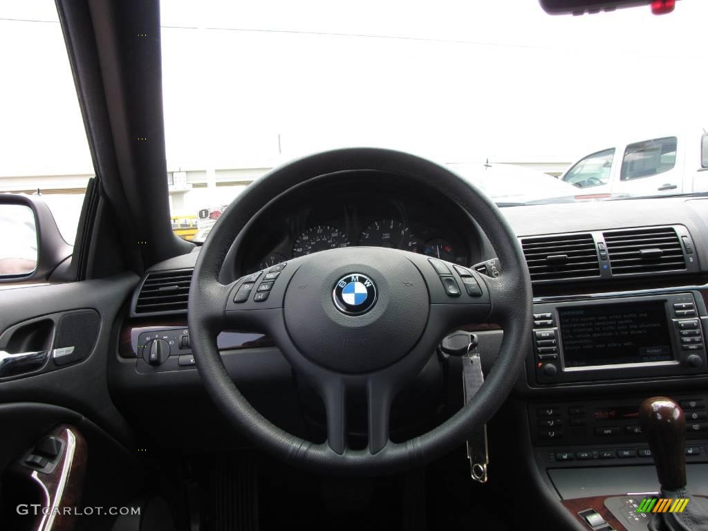 2006 3 Series 325i Convertible - Silver Grey Metallic / Black photo #26