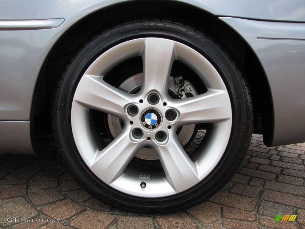 2006 3 Series 325i Convertible - Silver Grey Metallic / Black photo #27