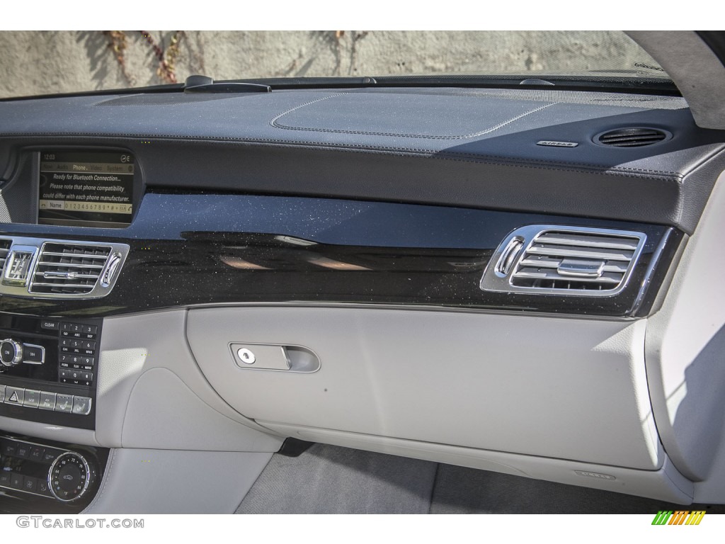 2012 Mercedes-Benz CLS 63 AMG Ash/Black Dashboard Photo #90376514