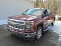 2014 Deep Ruby Metallic Chevrolet Silverado 1500 LT Crew Cab 4x4  photo #10