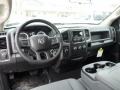 Black/Diesel Gray 2014 Ram 1500 Express Quad Cab 4x4 Interior Color