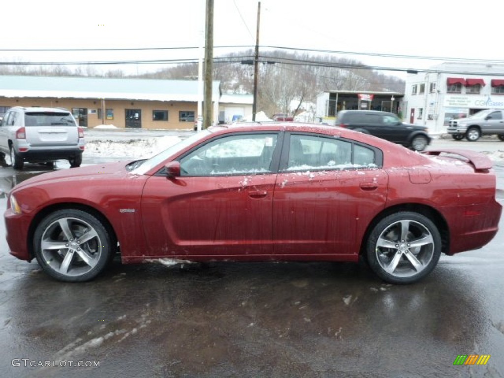High Octane Red Pearl 2014 Dodge Charger R/T Plus 100th Anniversary Edition Exterior Photo #90377111