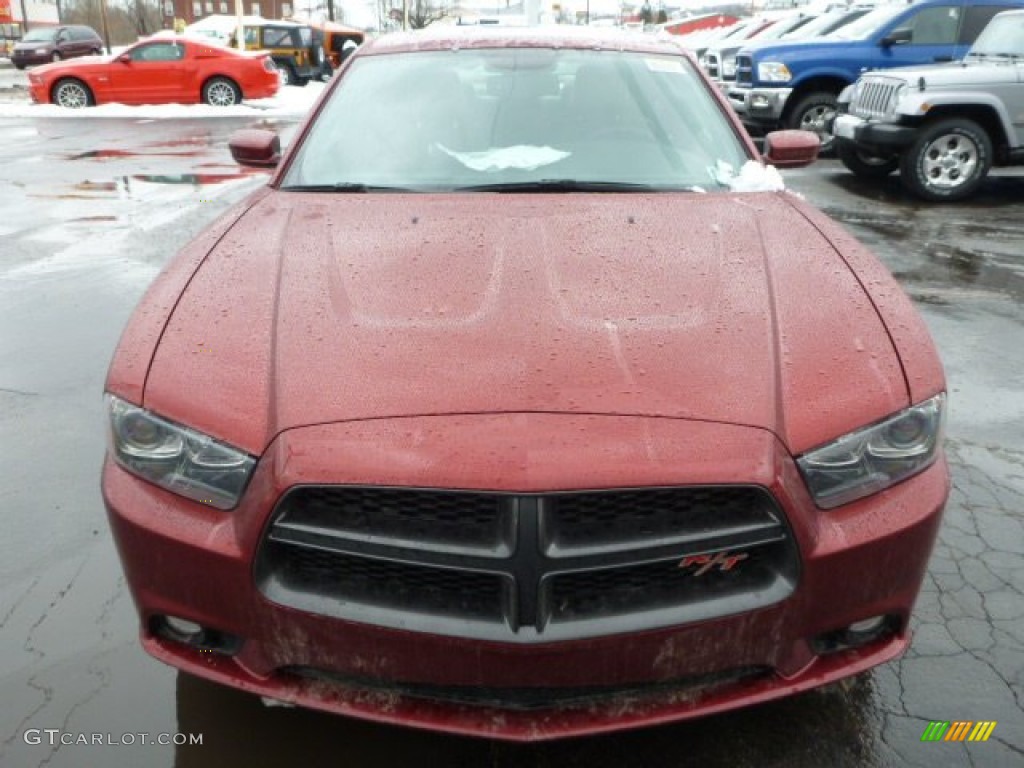 2014 Charger R/T Plus 100th Anniversary Edition - High Octane Red Pearl / Anniversary Black/Foundry Black with Cloud Overprint photo #8