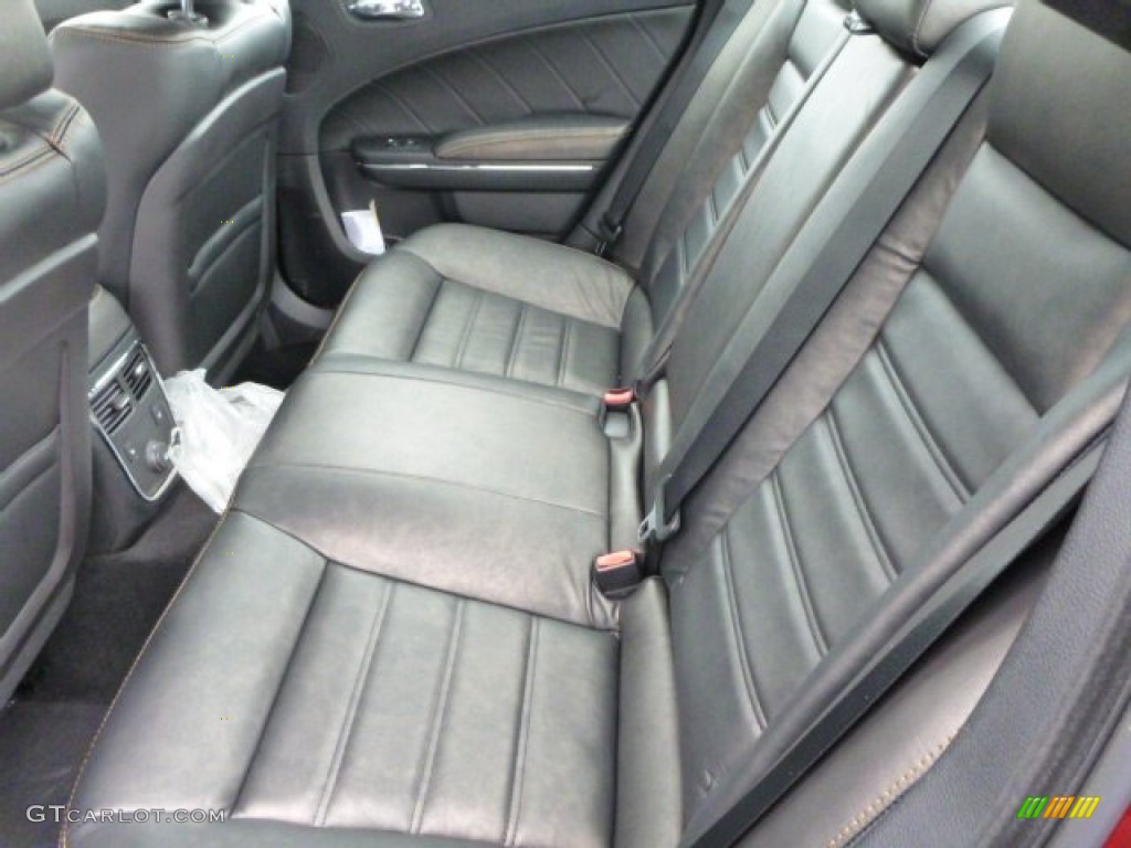 2014 Dodge Charger R/T Plus 100th Anniversary Edition Rear Seat Photo #90377306