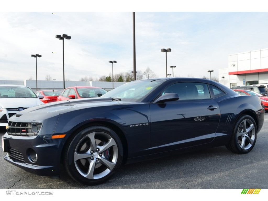 2013 Camaro SS/RS Coupe - Blue Ray Metallic / Black photo #3