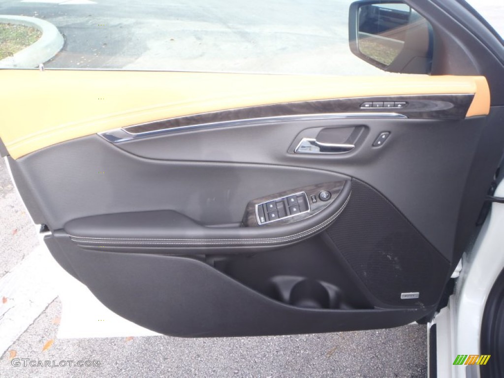 2014 Impala LTZ - White Diamond Tricoat / Jet Black/Mojave photo #10