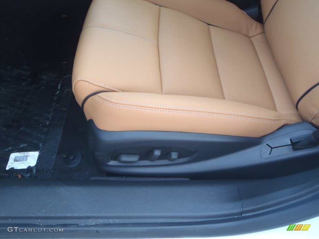 2014 Impala LTZ - White Diamond Tricoat / Jet Black/Mojave photo #14