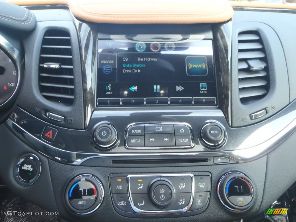 2014 Impala LTZ - White Diamond Tricoat / Jet Black/Mojave photo #17