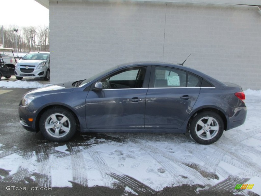 2014 Cruze LT - Atlantis Blue Metallic / Medium Titanium photo #2