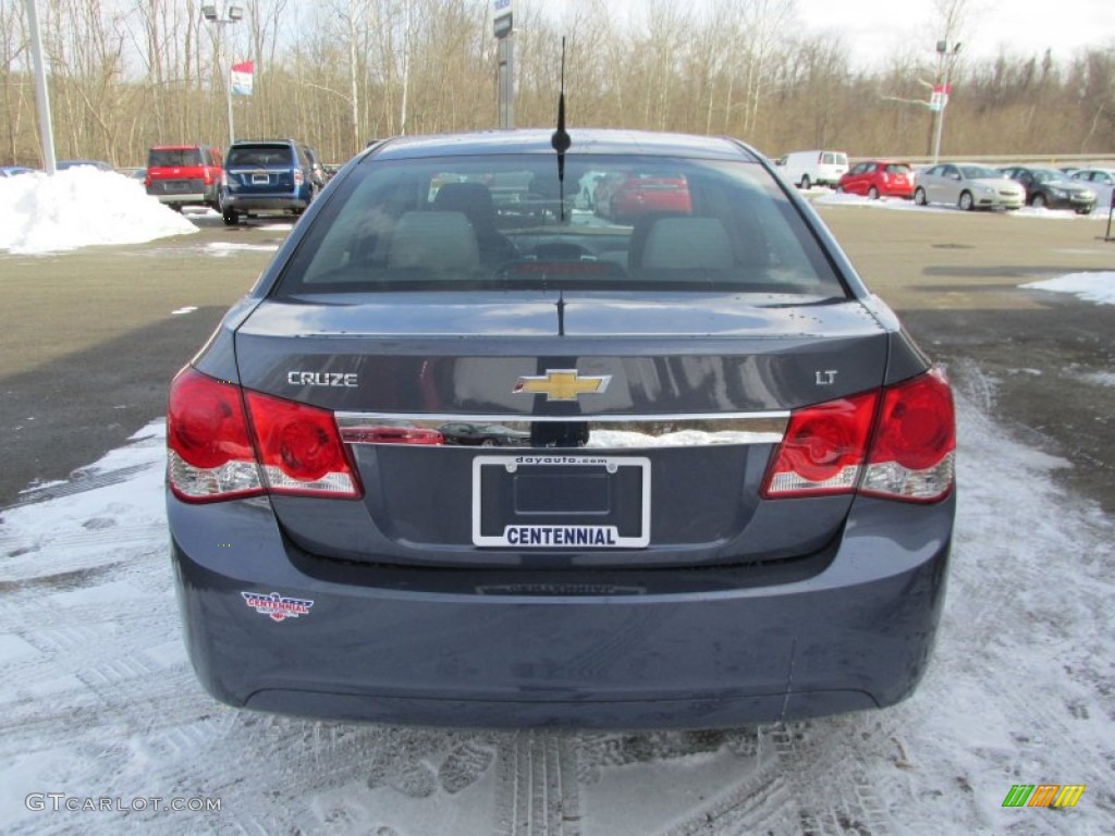 2014 Cruze LT - Atlantis Blue Metallic / Medium Titanium photo #5