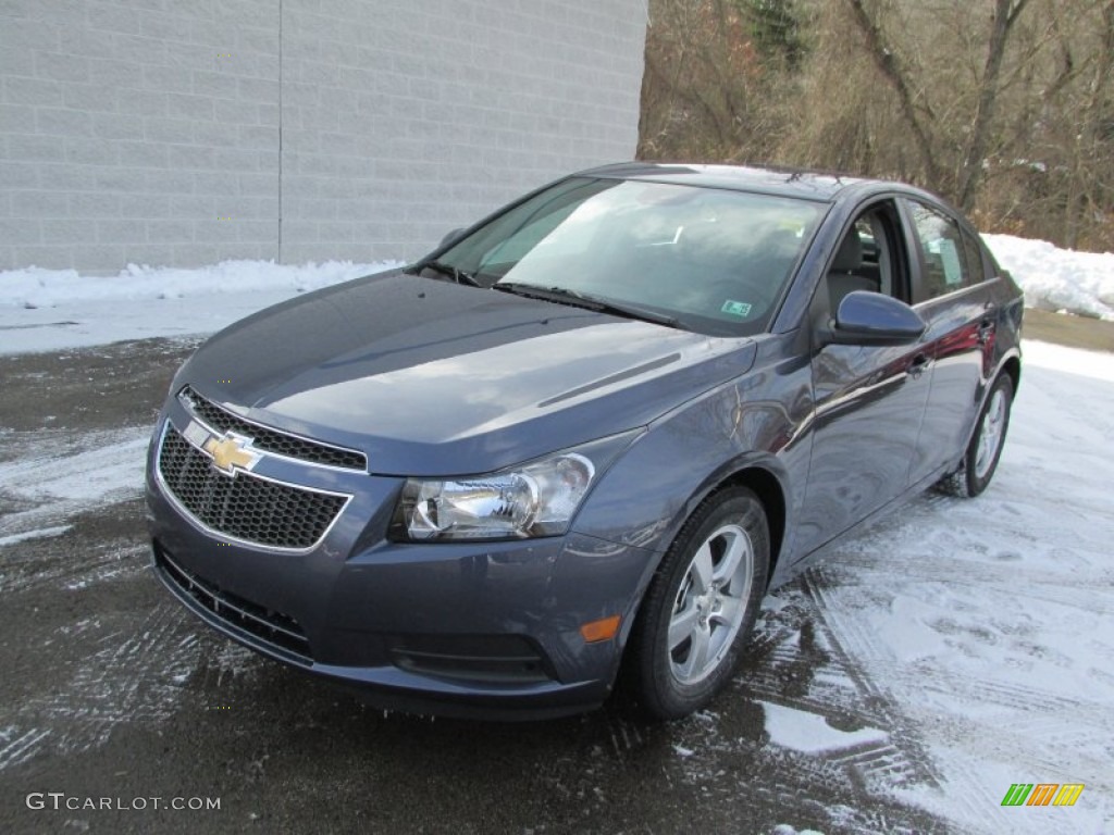 2014 Cruze LT - Atlantis Blue Metallic / Medium Titanium photo #9