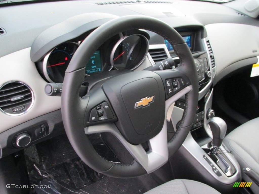 2014 Cruze LT - Atlantis Blue Metallic / Medium Titanium photo #13
