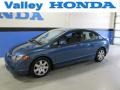 Atomic Blue Metallic 2008 Honda Civic LX Sedan