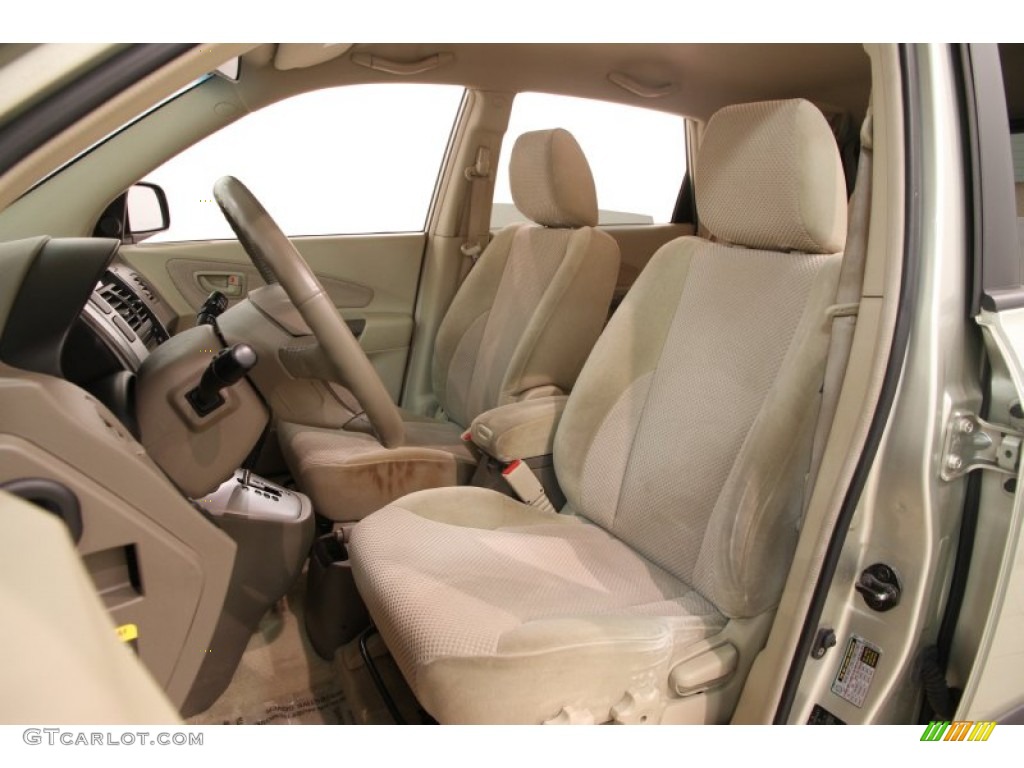 Beige Interior 2007 Hyundai Tucson SE 4WD Photo #90378528