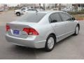 2007 Alabaster Silver Metallic Honda Civic Hybrid Sedan  photo #7
