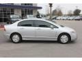 2007 Alabaster Silver Metallic Honda Civic Hybrid Sedan  photo #8