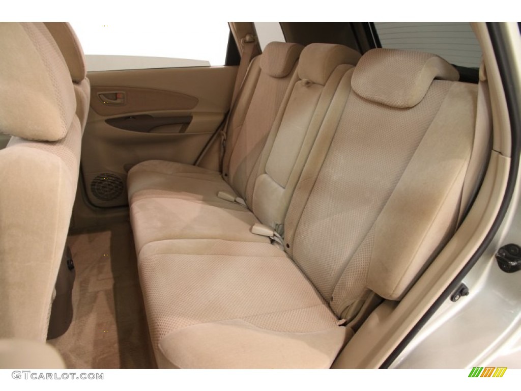 2007 Hyundai Tucson SE 4WD Rear Seat Photos