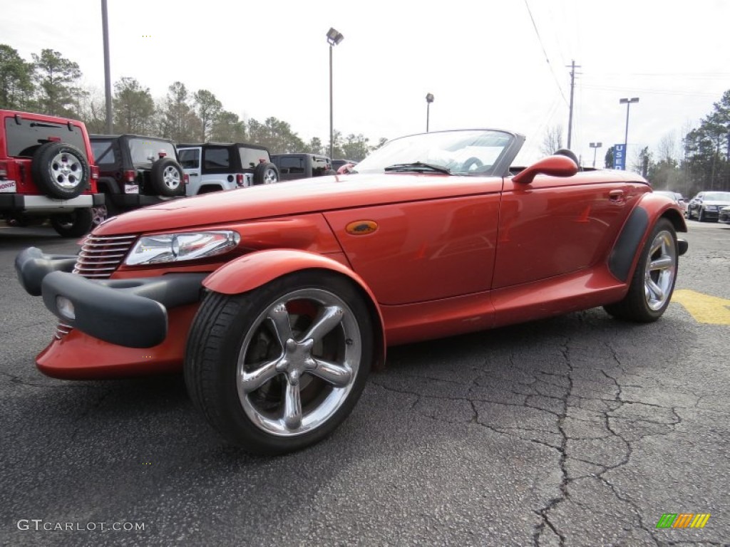 Prowler Orange 2001 Plymouth Prowler Roadster Exterior Photo #90378863