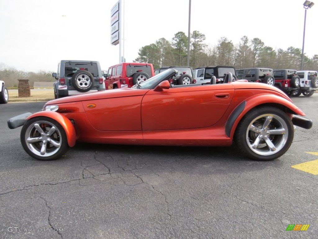 Prowler Orange 2001 Plymouth Prowler Roadster Exterior Photo #90378888