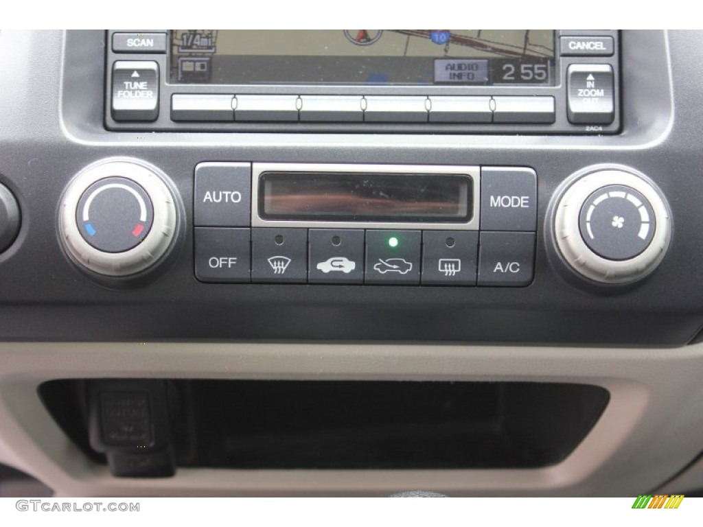 2007 Civic Hybrid Sedan - Alabaster Silver Metallic / Blue photo #24