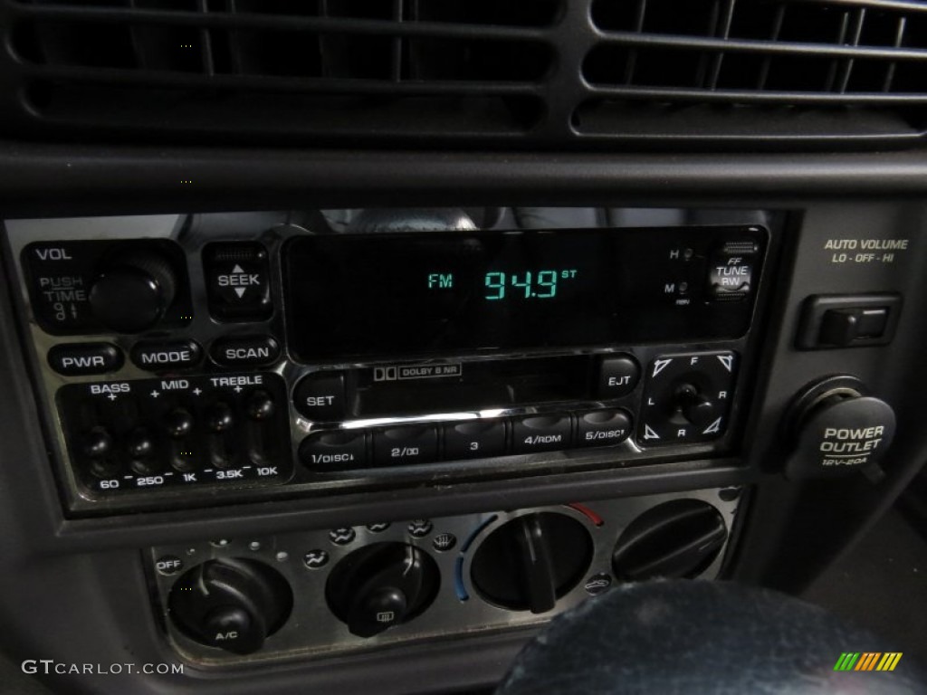 2001 Plymouth Prowler Roadster Controls Photos