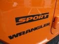 2012 Crush Orange Jeep Wrangler Sport S 4x4  photo #11