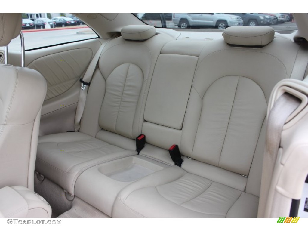 2008 CLK 350 Coupe - Arctic White / Stone photo #12