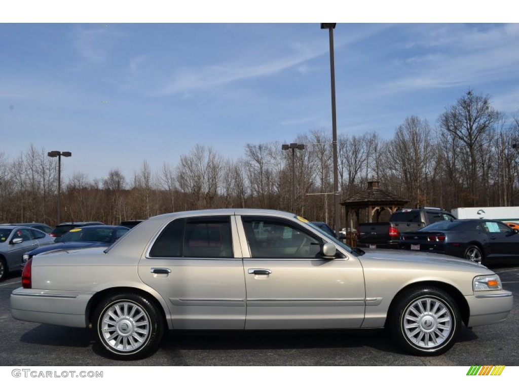 Smokestone Metallic 2008 Mercury Grand Marquis LS Exterior Photo #90381020