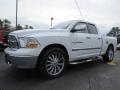 2011 Bright White Dodge Ram 1500 SLT Quad Cab  photo #3