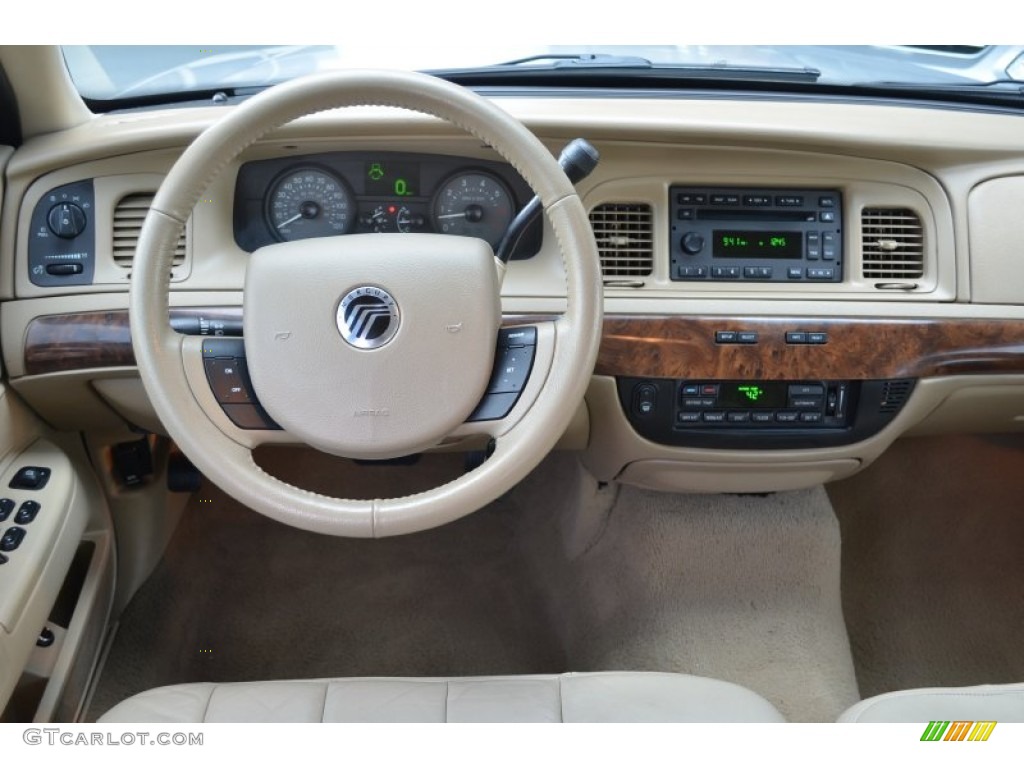 2008 Mercury Grand Marquis LS Light Camel Dashboard Photo #90381365