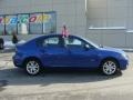 2007 Aurora Blue Mica Mazda MAZDA3 s Sport Sedan  photo #3