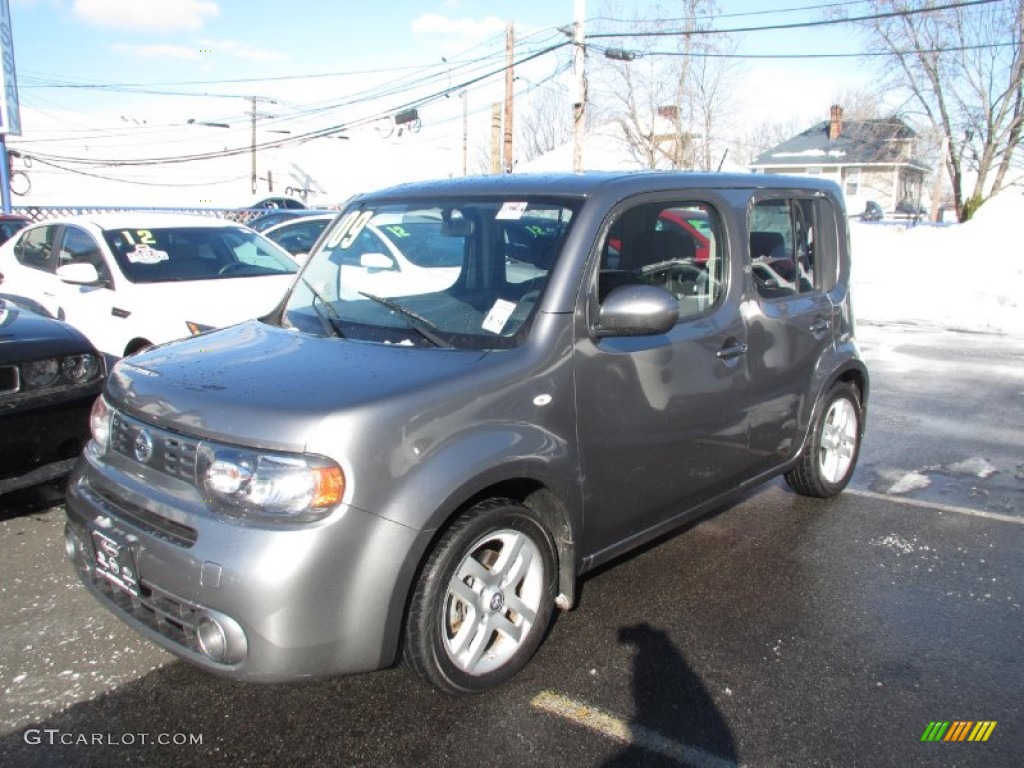 Steel Gray Nissan Cube