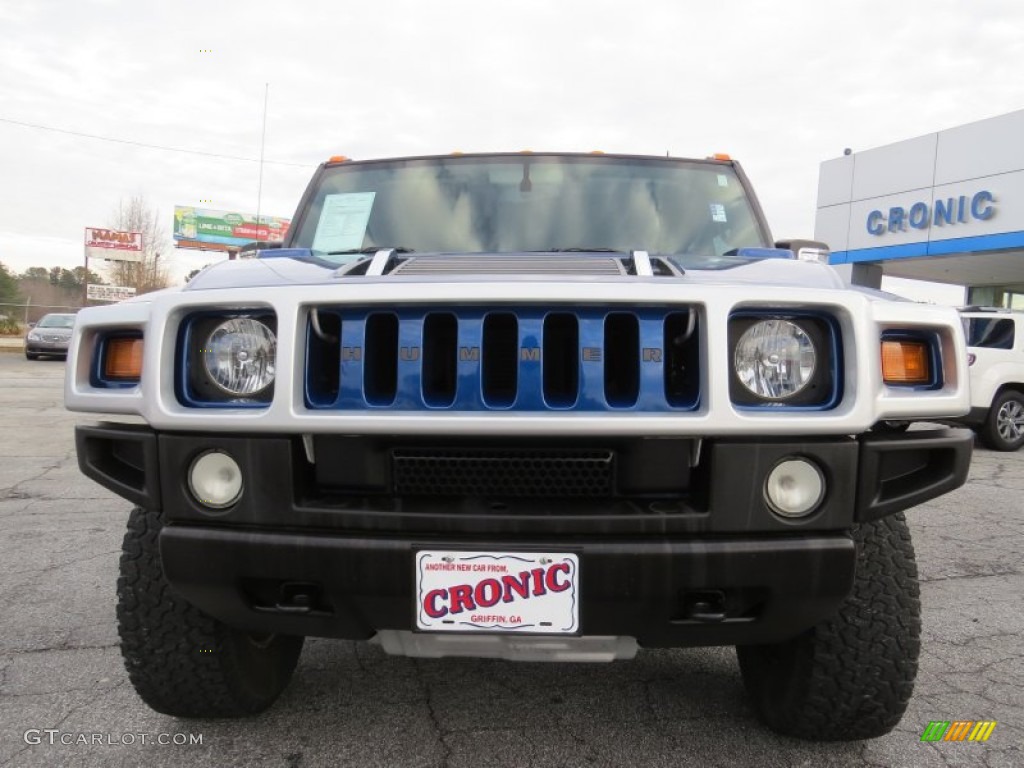 2006 H2 SUV - Pacific Blue / Ebony photo #2