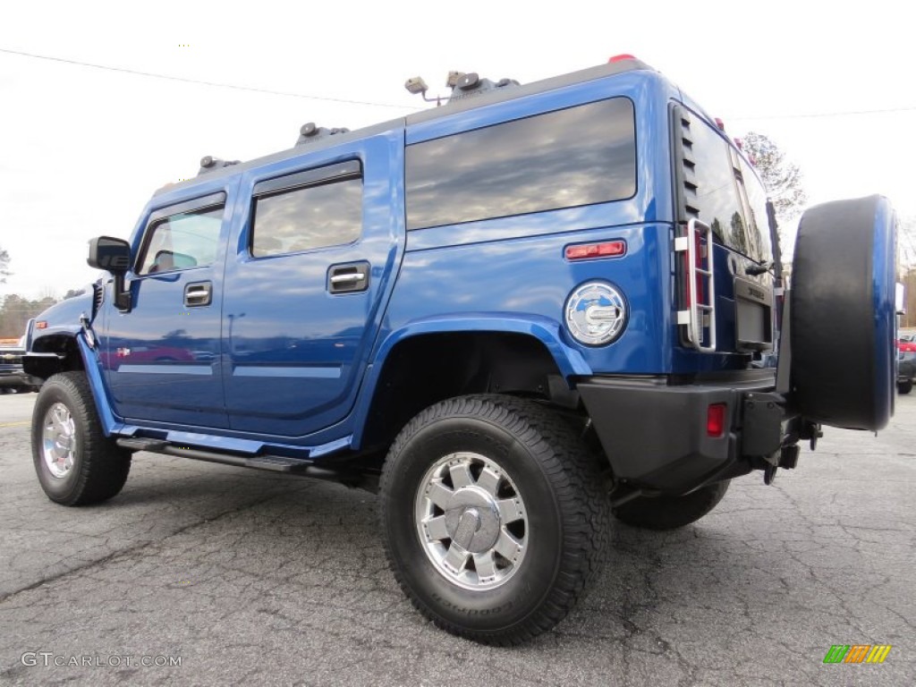Pacific Blue 2006 Hummer H2 SUV Exterior Photo #90382802